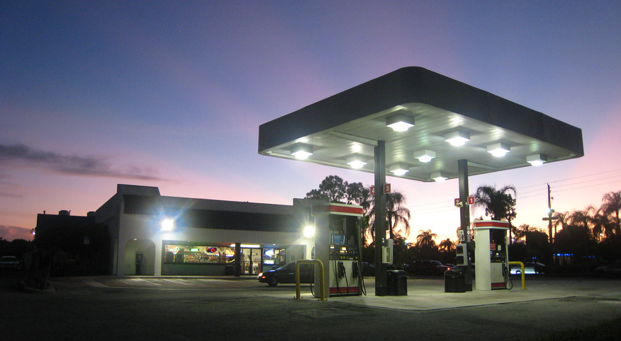 Gas Station West Okeechobee Blvd
